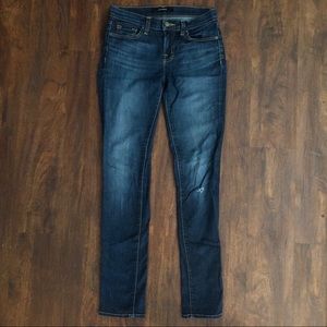 J BRAND Mid Rise Straight Leg Jean